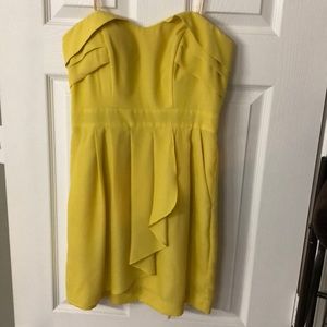 Yellow BCBGeneration Short Dress